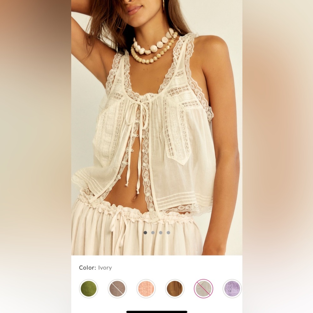 Free People Forevermore Tank